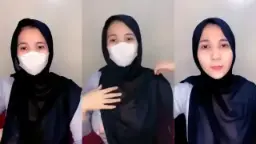 Rani Nakal Menggoda Dengan Payudara Montok Di Balik Hijab Transparan