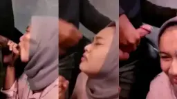 Jilbab Tunduk Menggoda, Ingin Dihujani Cairan Panas Di Wajahnya