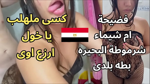 فضيحة أم شيماء في مساكن المحمودية: مشاهد جنسية عربية جريئة ومثيرة