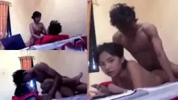 Geger! Pasangan Abg Gila Asmara Beraksi Mesum Di Kamar Kontrakan