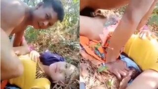 Pasangan Nepal Bercinta Liar Di Hutan