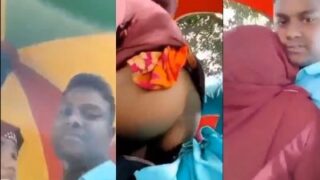 Video Panas Pacar Hijab Dan Kekasihnya Di Alam Terbuka