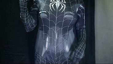 Bokep Indo Ngentotin Cewek Cosplay Spiderman Sampai Memeknya Becek Dan Bergetar