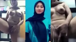 Amirah Syariza Pasang Muka Polos Tapi Colmek Sampe Ngeces, Hijabnya Kebuka Gara-gara Sange Berat.