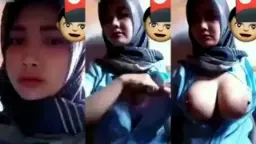 Tante Hijab Mesum Menggoda Dengan Nafsu Membara