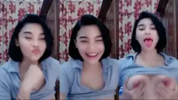 Viral Video Panas Cewek Baju Abu-abu Dan Celana Pink Ketat Yang Bikin Goyang