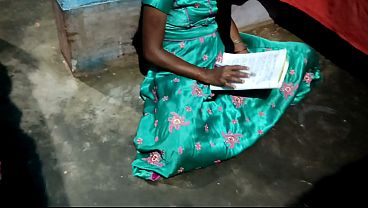 Desi Bhabhi Baca Buku, Guru Digebukin Sambil Ngocok Kontol