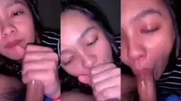 Sepongin Kontol Ayang Cantik Nikmat Banget Sampe Muncrat