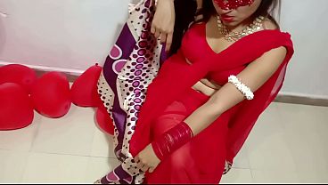Istriku Yang Baru Menikah, Pakai Sari Merah Seksi, Rayakan Valentine Bareng Suami Desi, Ngewe Panas Gak Berhenti – Full Hindi Xxx Terbaik