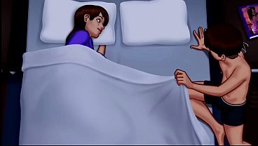 Sesuatu Berubah Saat Ibu Tiri Menatapku Dengan Nafsu Liar (18+)