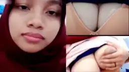 Abg Jilbab Merah Ngejilat Kontol Gede Di Ometv, Crot Di Muka