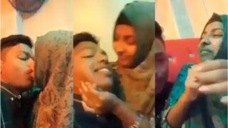 Cewek 18 Tahun Dari Karachi Ngecup Pacarnya Di Film Panas Pakistan Yang Bikin Makin Liar.