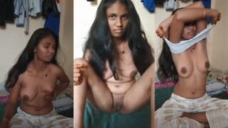 Gadis Desa Pamerkan Tubuh Telanjang Desinya Yang Menggoda Di Depan Kakak Tirinya, Bikin Darah Mendidih.