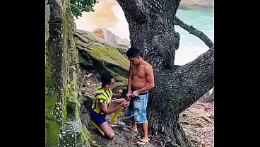 Sex Di Pantai Abrico Rio De Janeiro Sambil Ngentot Basah-basah, Goyang Gila Di Pasir Panas.