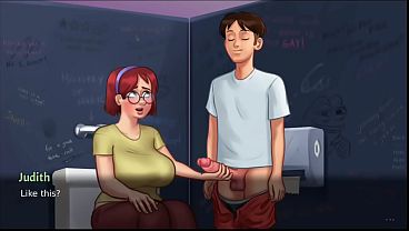 Suasana Langsung Panas Saat Ibu Tiri Kedua Mendongakkan Wajahnya (18+), Bikin Crot Nggak Tahan.