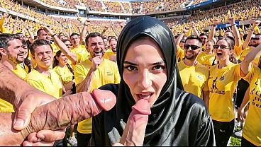 Fans Jerman Digilir Habis Tim Lawan – Video Interaktif Ai Bikin Muncrat
