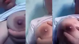 Abg Sange Remas Toket Keluar Susu