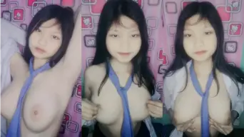 Masih Bocil, Langsung Remas-remas Tt Abis Pulang Sekolah, Makin Berasa Basah Dan Kencang.