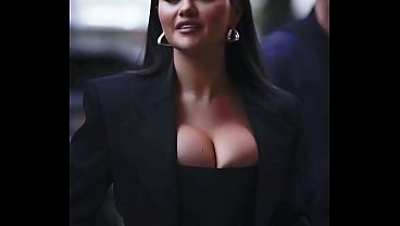 Selena Gomez Nundukin, Bikin Loe Ngaceng Abis (hasil Ai)