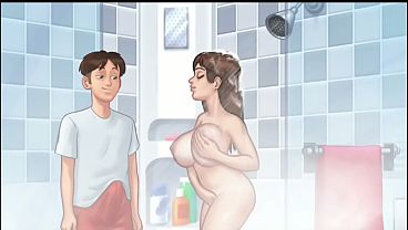 Ibu Tiri Mendekat Satu Langkah… Lalu Berhenti, Nafasnya Berat Dan Basah (18+)