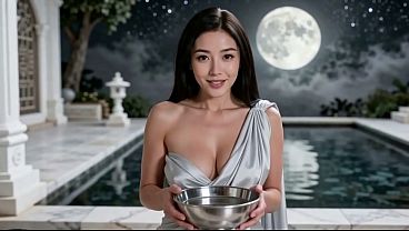 Mimpiku | Pov: Memek Xinyi Banjir Kontol, Sampai Penuh Di Kuil Bulannya