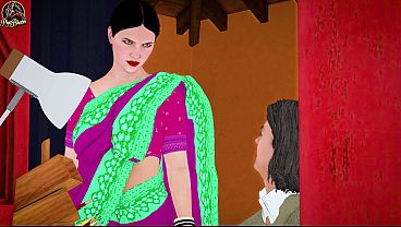 Desi Indian Bhabhi Gila Nafsu Ngentot Kasar Sama Anak Kos Muda